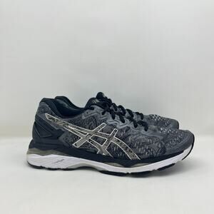 ASICS Gel Kayano 23 Lite Show Gray Black Running Shoes T6A6N Women's Size 10.5